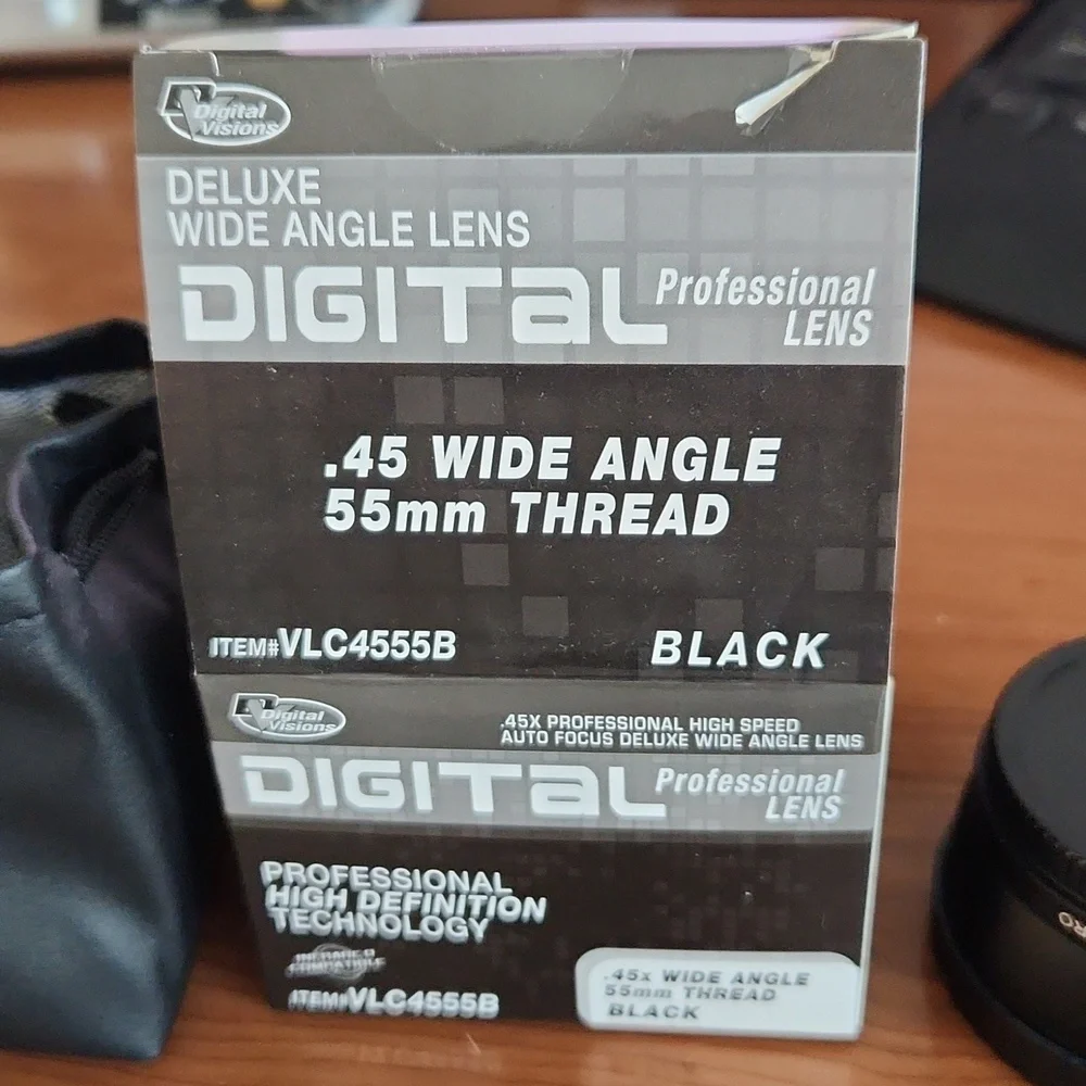 .45 Wide Angle 55mm Thread Professional HD Digital Lens